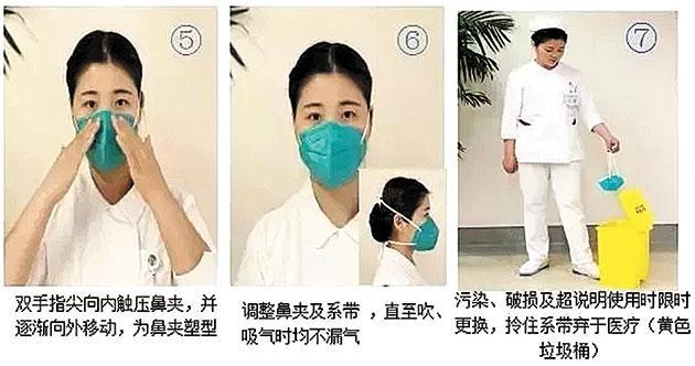 醫(yī)用外科口罩和N95口罩如何佩戴？5.jpg